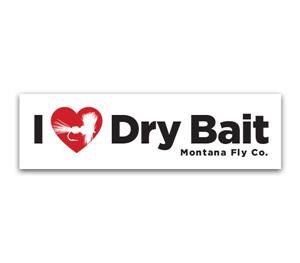 MFC I Love Dry Bait Sticker