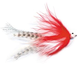 Pike-A-Bou Deceiver Red and White