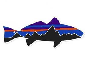 Patagonia Fitz Roy Redfish Sticker 