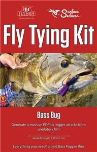 Surface Seducer Bass Bug Fly Tying Kit