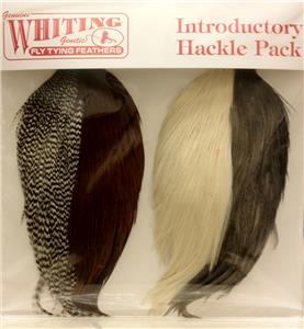 Whiting Introductory Hackle Pack- 4 Half Capes