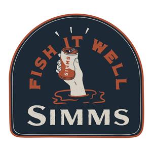 Simms FIW Beer Sticker